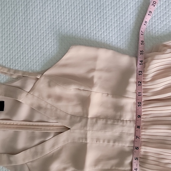 Womens French Connection Chiffon Dress Size 8, long flowy  pastel/bold print,New - Picture 13 of 16